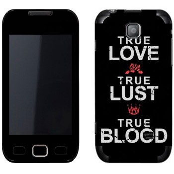   «True Love - True Lust - True Blood»   Samsung Wave 2 Pro (Wave 533)