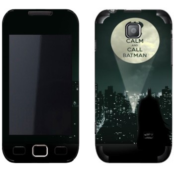   «Keep calm and call Batman»   Samsung Wave 2 Pro (Wave 533)