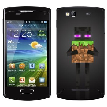   «Enderman - Minecraft»   Samsung Wave 3