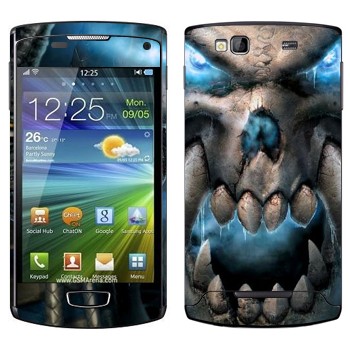   «Wow skull»   Samsung Wave 3