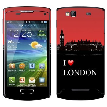   «I love London»   Samsung Wave 3