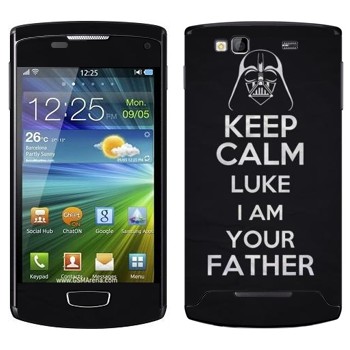   «Keep Calm Luke I am you father»   Samsung Wave 3