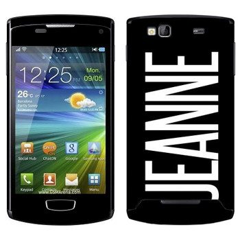   «Jeanne»   Samsung Wave 3