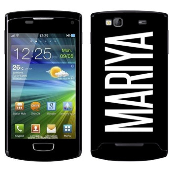   «Mariya»   Samsung Wave 3