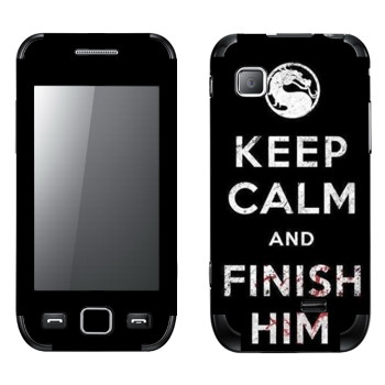   «Keep calm and Finish him Mortal Kombat»   Samsung Wave 525