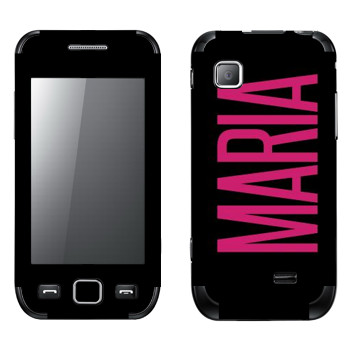   «Maria»   Samsung Wave 525