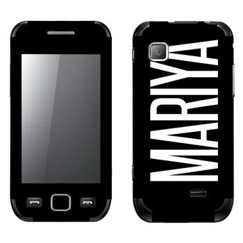   «Mariya»   Samsung Wave 525