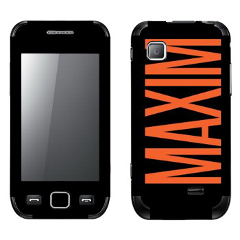   «Maxim»   Samsung Wave 525