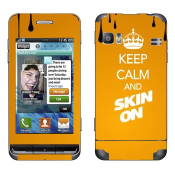   «Keep calm and Skinon»   Samsung Wave 723