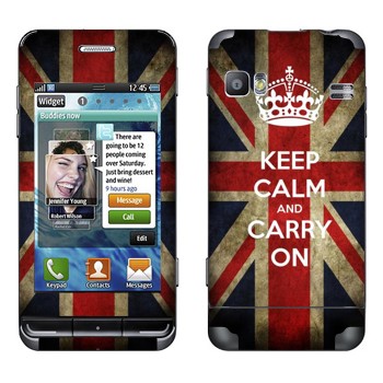   «Keep calm and carry on»   Samsung Wave 723