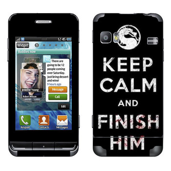   «Keep calm and Finish him Mortal Kombat»   Samsung Wave 723