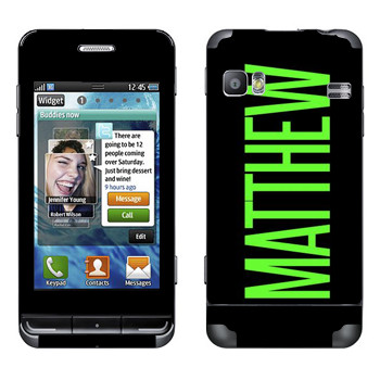   «Matthew»   Samsung Wave 723