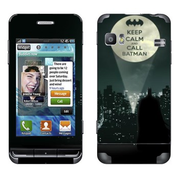   «Keep calm and call Batman»   Samsung Wave 723