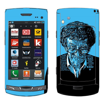   «Kurt Vonnegut : Got to be kind»   Samsung Wave II