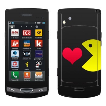   «I love Pacman»   Samsung Wave II