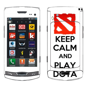   «Keep calm and Play DOTA»   Samsung Wave II