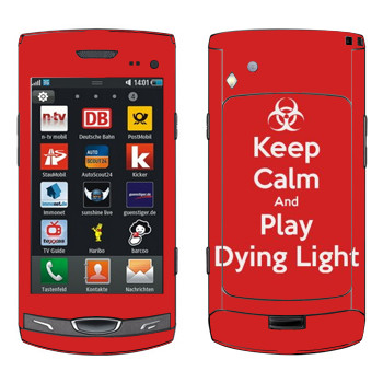   «Keep calm and Play Dying Light»   Samsung Wave II