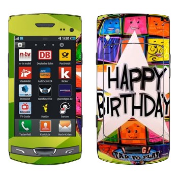   «  Happy birthday»   Samsung Wave II