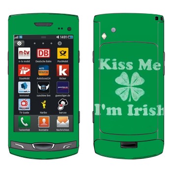   «Kiss me - I'm Irish»   Samsung Wave II