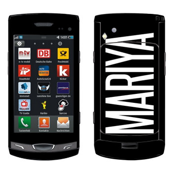  «Mariya»   Samsung Wave II