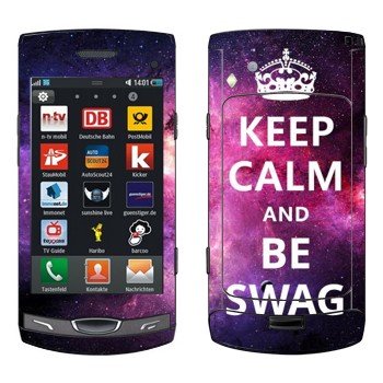   «Keep Calm and be SWAG»   Samsung Wave II