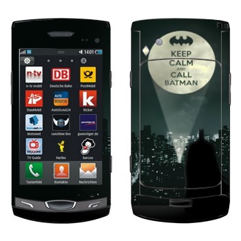   «Keep calm and call Batman»   Samsung Wave II
