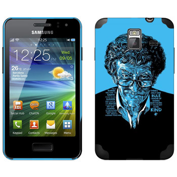   «Kurt Vonnegut : Got to be kind»   Samsung Wave M