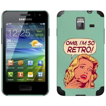   «OMG I'm So retro»   Samsung Wave M