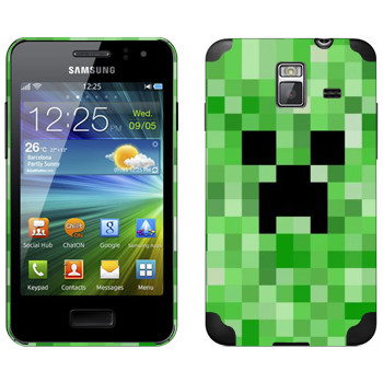   «Creeper face - Minecraft»   Samsung Wave M