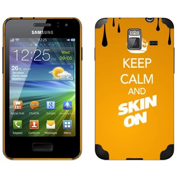   «Keep calm and Skinon»   Samsung Wave M