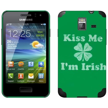   «Kiss me - I'm Irish»   Samsung Wave M