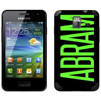   «Abram»   Samsung Wave M