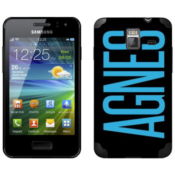   «Agnes»   Samsung Wave M