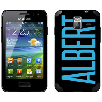   «Albert»   Samsung Wave M