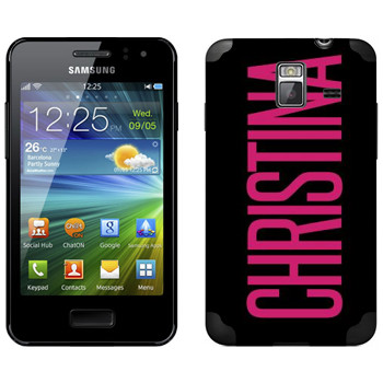   «Christina»   Samsung Wave M