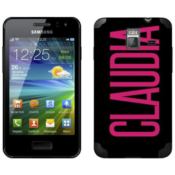   «Claudia»   Samsung Wave M