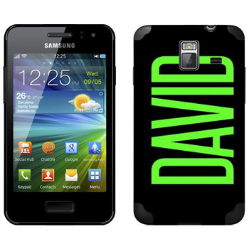   «David»   Samsung Wave M