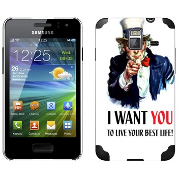   « : I want you!»   Samsung Wave M
