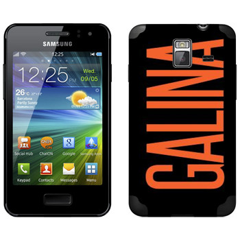   «Galina»   Samsung Wave M