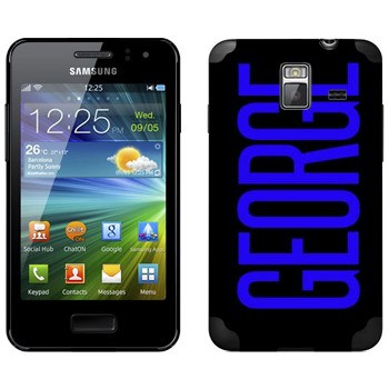   «George»   Samsung Wave M