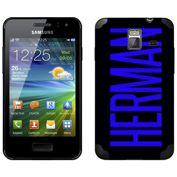   «Herman»   Samsung Wave M