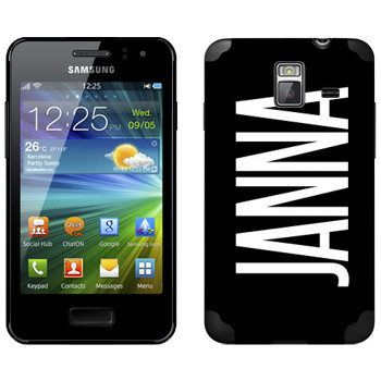   «Janna»   Samsung Wave M