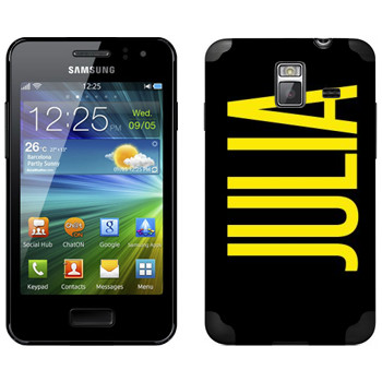   «Julia»   Samsung Wave M