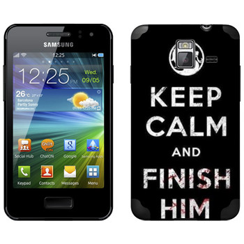   «Keep calm and Finish him Mortal Kombat»   Samsung Wave M
