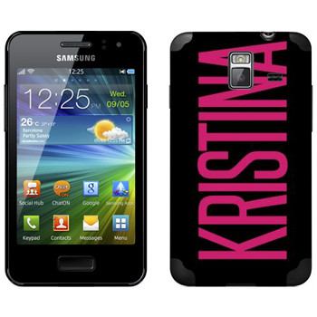   «Kristina»   Samsung Wave M