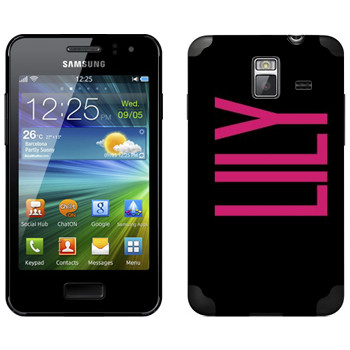   «Lily»   Samsung Wave M