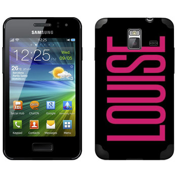   «Louise»   Samsung Wave M