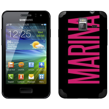   «Marina»   Samsung Wave M