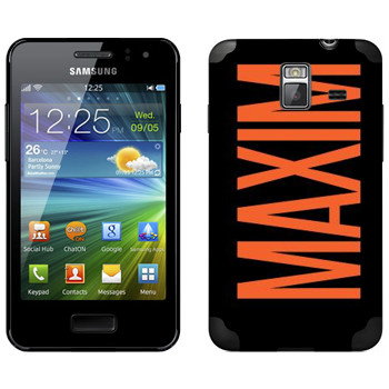   «Maxim»   Samsung Wave M