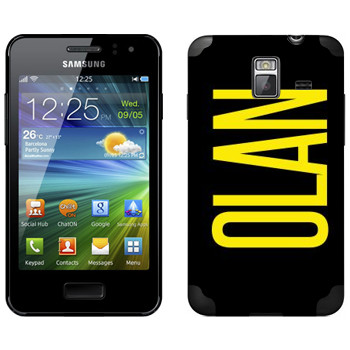   «Olan»   Samsung Wave M